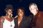 James Brown & his entourage spent a whole evening dancing to the sound of Freespirit at Le Casino du Liban, Beirut, summer 1997