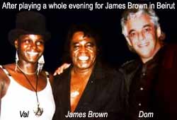 When Freespirit entertained James Brown for a whole evening - Casino du Liban - Beirut