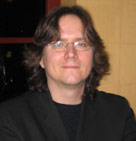 Kevin Briggs, guitarist extraordinaire, is a happy chap!