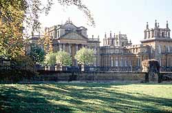 BLeinheim Palace, back view.