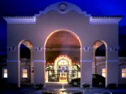 Entrance of the Hyatt Regncy, La Manga Club, Spain.